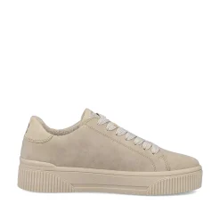 Rieker Women'S Sneaker Low Cream Beige