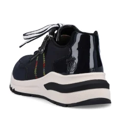 Rieker Women'S Sneaker Low Navy Blue