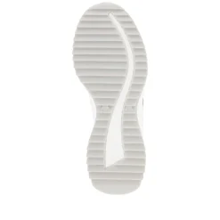 Rieker Women'S Sneaker Low Pearl-White Silver-Metallic