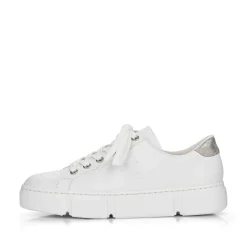 Rieker Women'S Sneaker Low Pure White