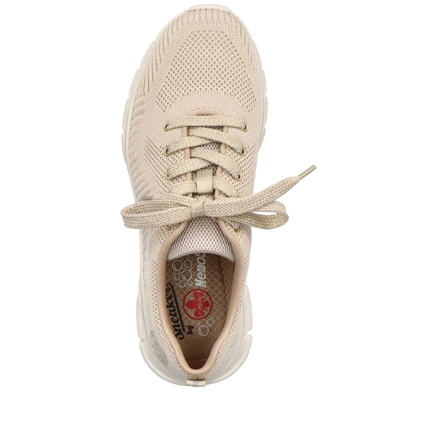 Rieker Women'S Sneaker Low Light Beige