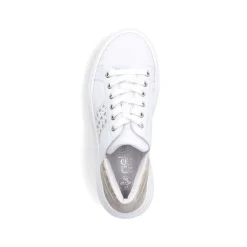 Rieker Women'S Sneaker Low Brilliant White