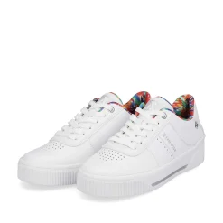 Rieker Women'S Sneaker Low Frost White