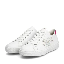 Rieker Women'S Sneaker Low Crystal White