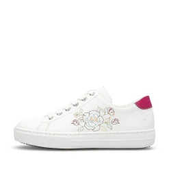 Rieker Women'S Sneaker Low Crystal White