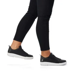 Rieker Women'S Sneaker Low Deep Black