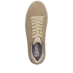 Rieker Women'S Sneaker Low Beige Brown