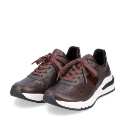 Rieker Women'S Sneaker Low Coffee Brown