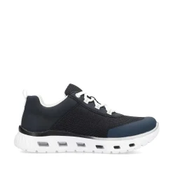 Rieker Women'S Sneaker Low Steel Blue
