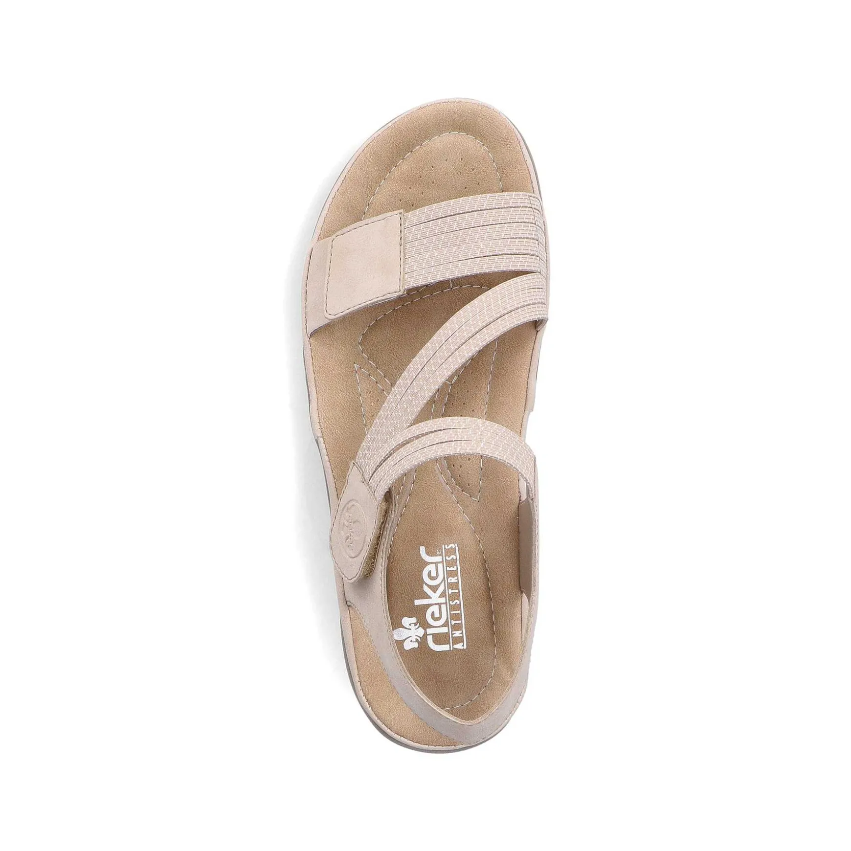 Rieker Women'S Strappy Sandals Light Beige