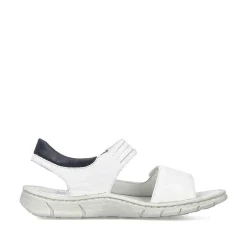 Rieker Women'S Strappy Sandals Edelweis