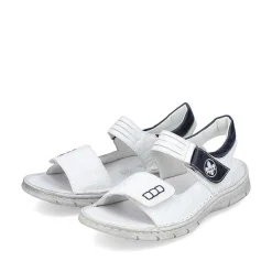 Rieker Women'S Strappy Sandals Edelweis