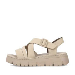 Rieker Women'S Strappy Sandals Light Beige
