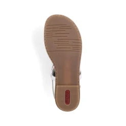 Rieker Women'S Strappy Sandals In Crystal White