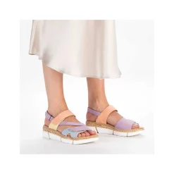 Rieker Women'S Strappy Sandals In Pastel Colors