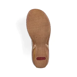 Rieker Women'S Strappy Sandals Light Beige