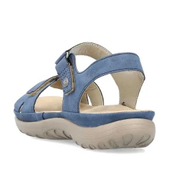 Rieker Women'S Strappy Sandals Azure Blue