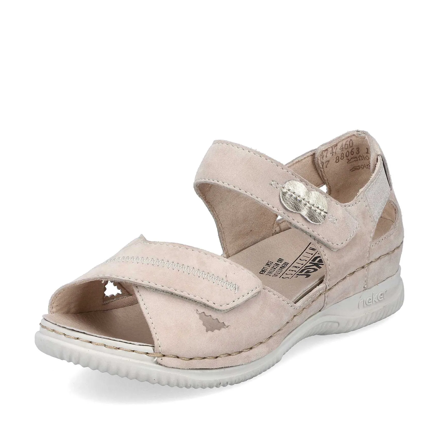 Rieker Women'S Strappy Sandals Light Beige