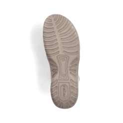 Rieker Women'S Strappy Sandals Cream Beige