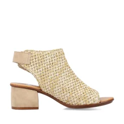 Rieker Women'S Strappy Sandals Sand Beige