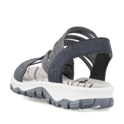 Rieker Women'S Trekking Sandals Pacific Blue