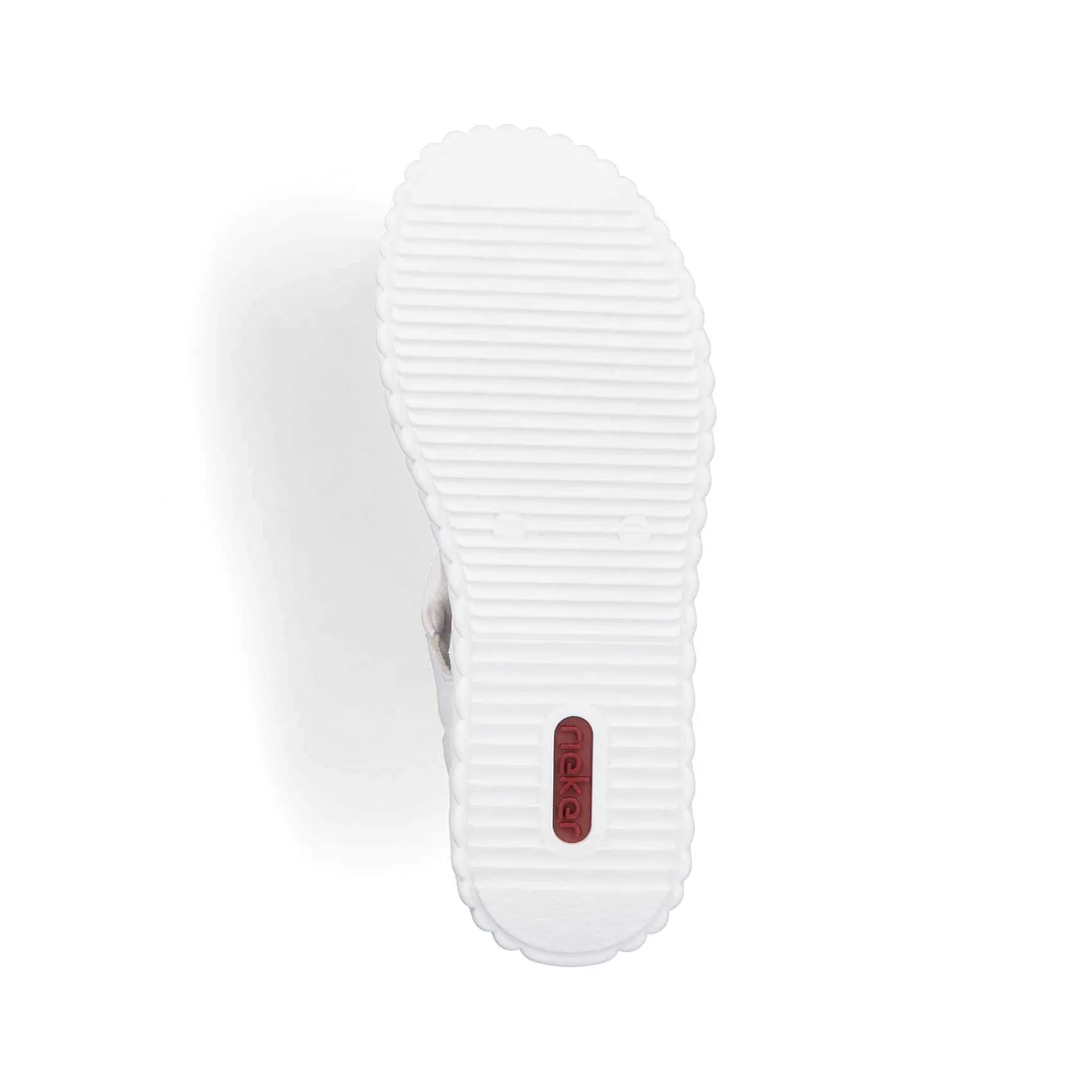 Rieker Women'S Wedge Sandals Snow White