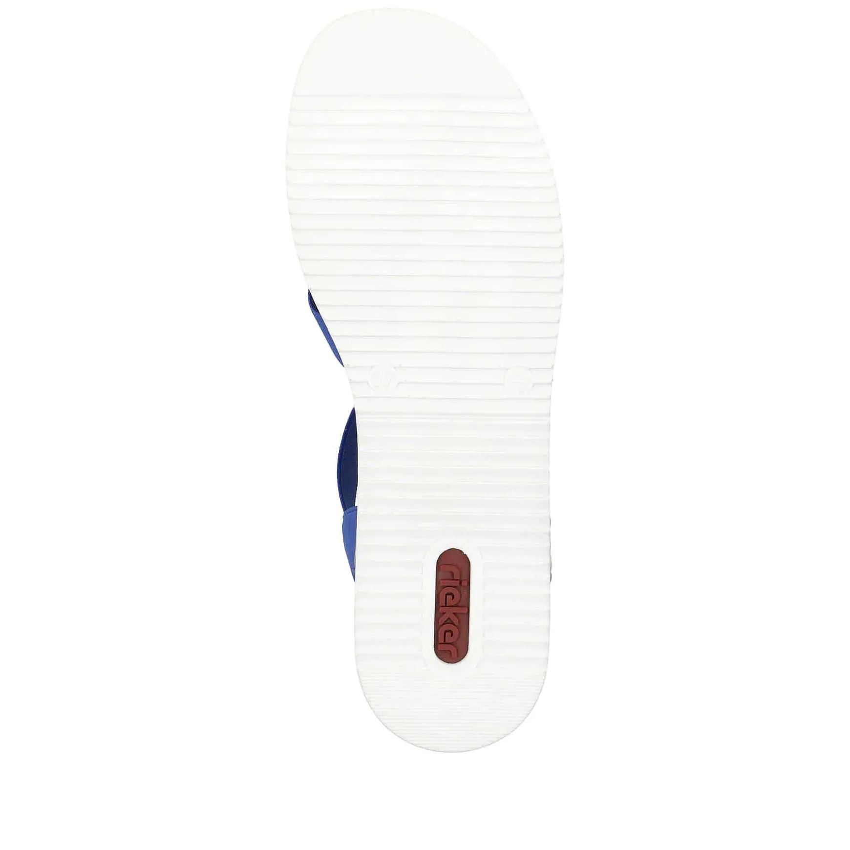 Rieker Women'S Wedge Sandals Royal Blue